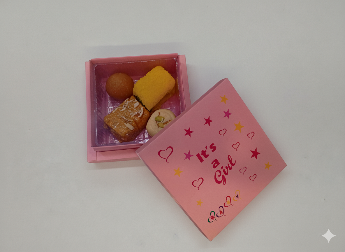 Baby Announcement Sweet Baskets (20Boxes)