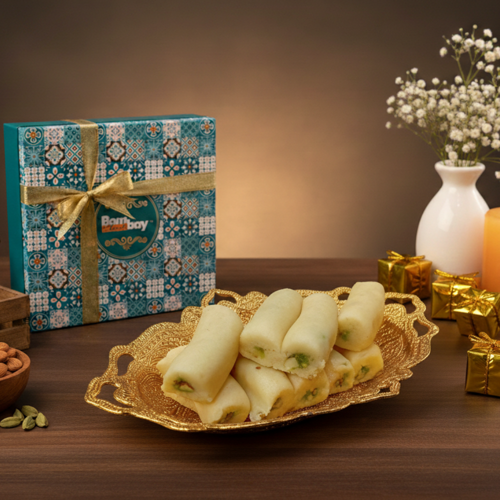 Long Pista Barfi – Bombay Sweets