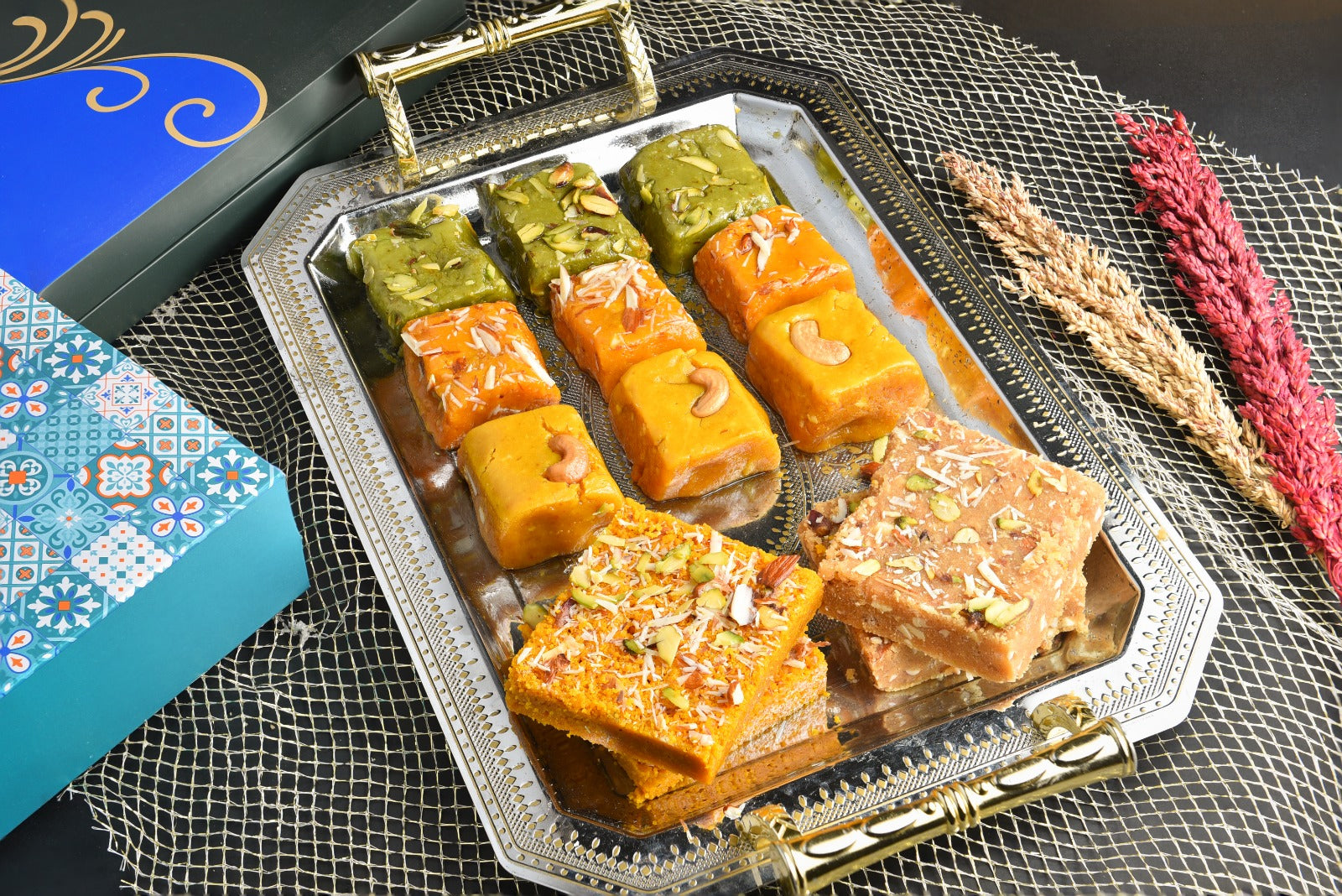 Bombay Premium Sweet Platter | Luxury Halwa & Nut Sweets | Bombay Sweets