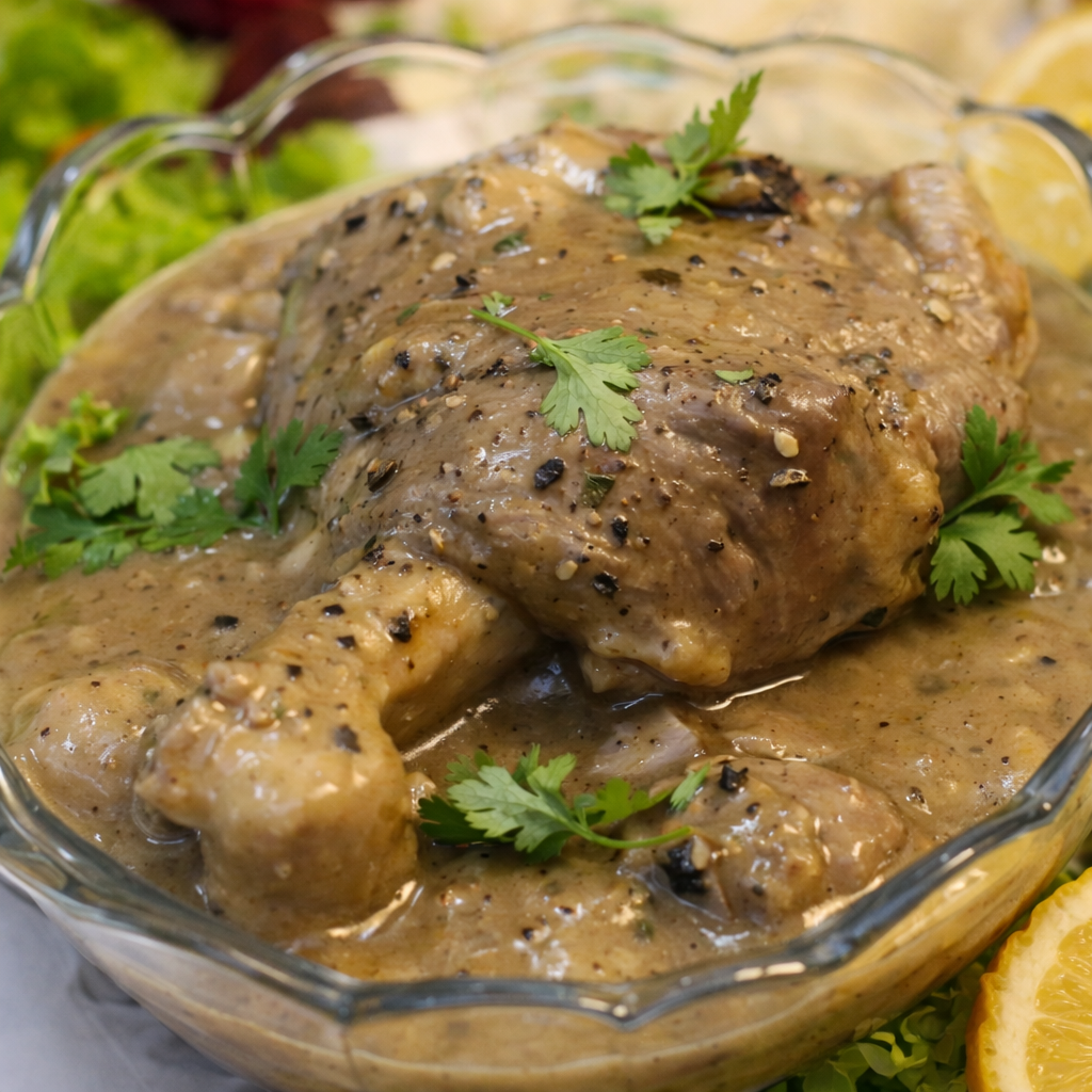 Mutton Leg | Zesty Pepper & Lemon Glaze | Frozen: Ready-To-Eat