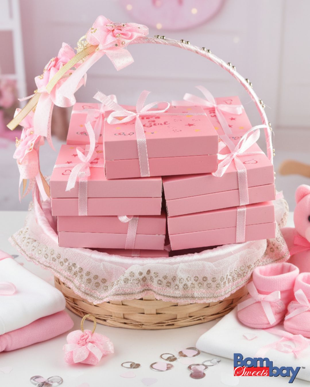 Baby Announcement Sweet Baskets (20Boxes)